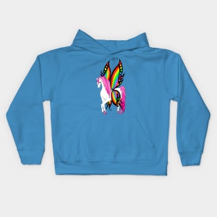 Rainbow PonyFly Kids Hoodie